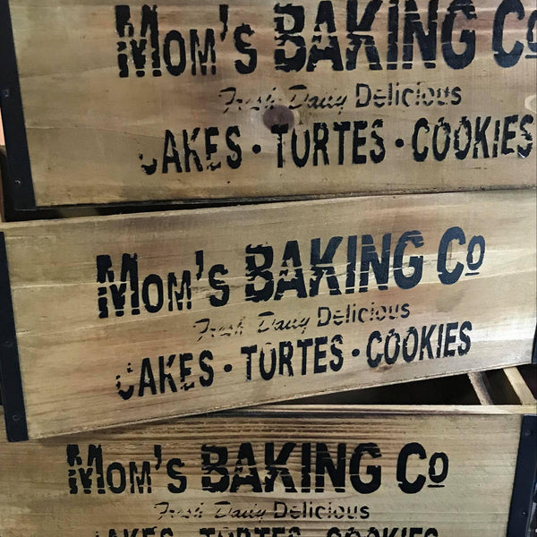 Mom's Baking Co Crates