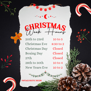 Christmas Week Store Hours