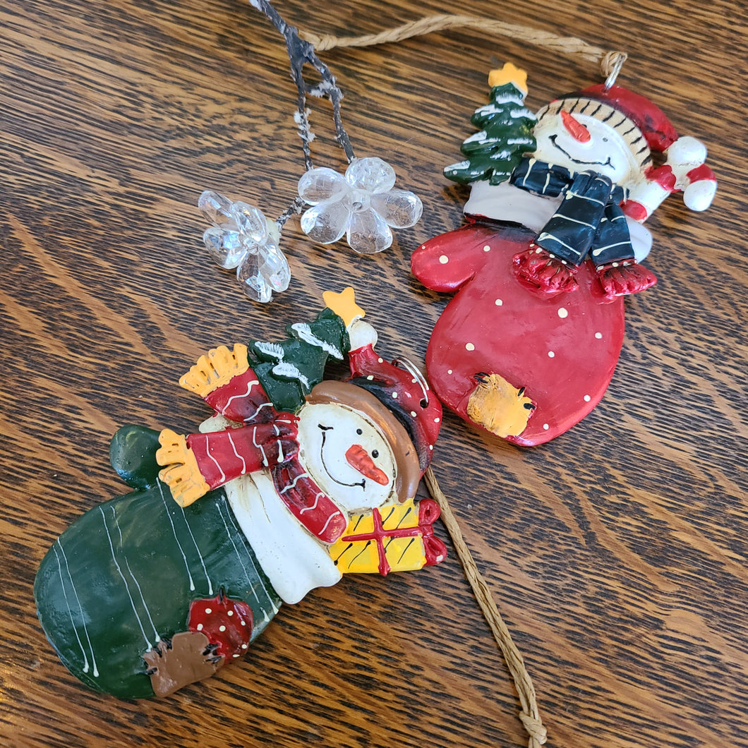 Clay Mitten Ornaments