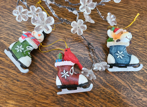 Skate Ornaments