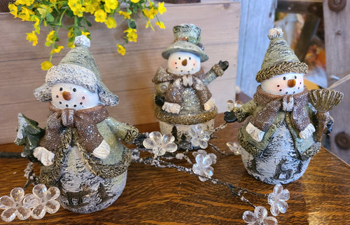 Rustic Snowman