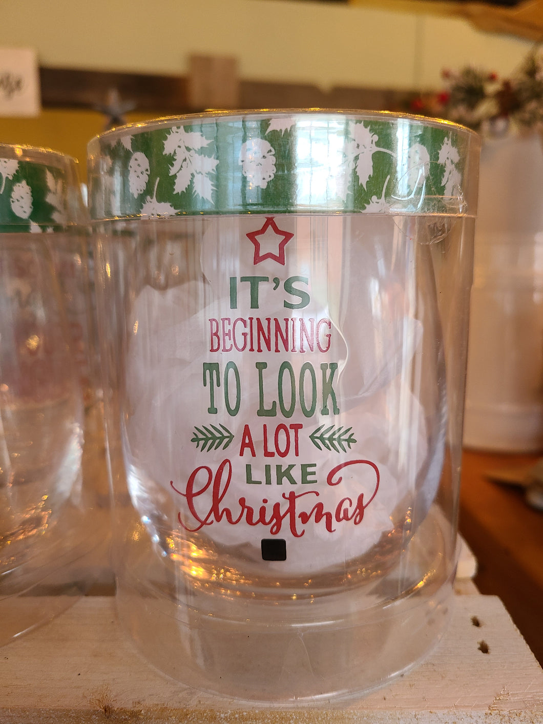 Christmas Wine Glasses