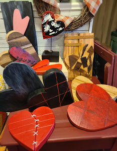 Wooden Hearts by Morley
