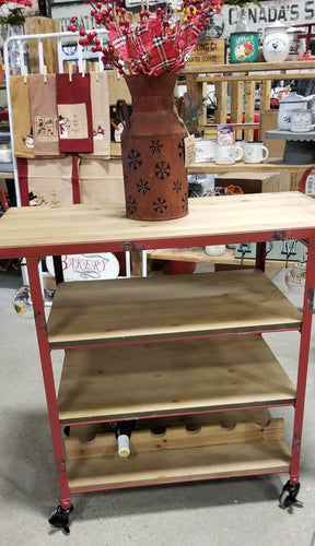 Vintage Wine Cart