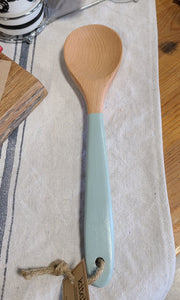 Colourful Wooden Cooking Spoons - Round