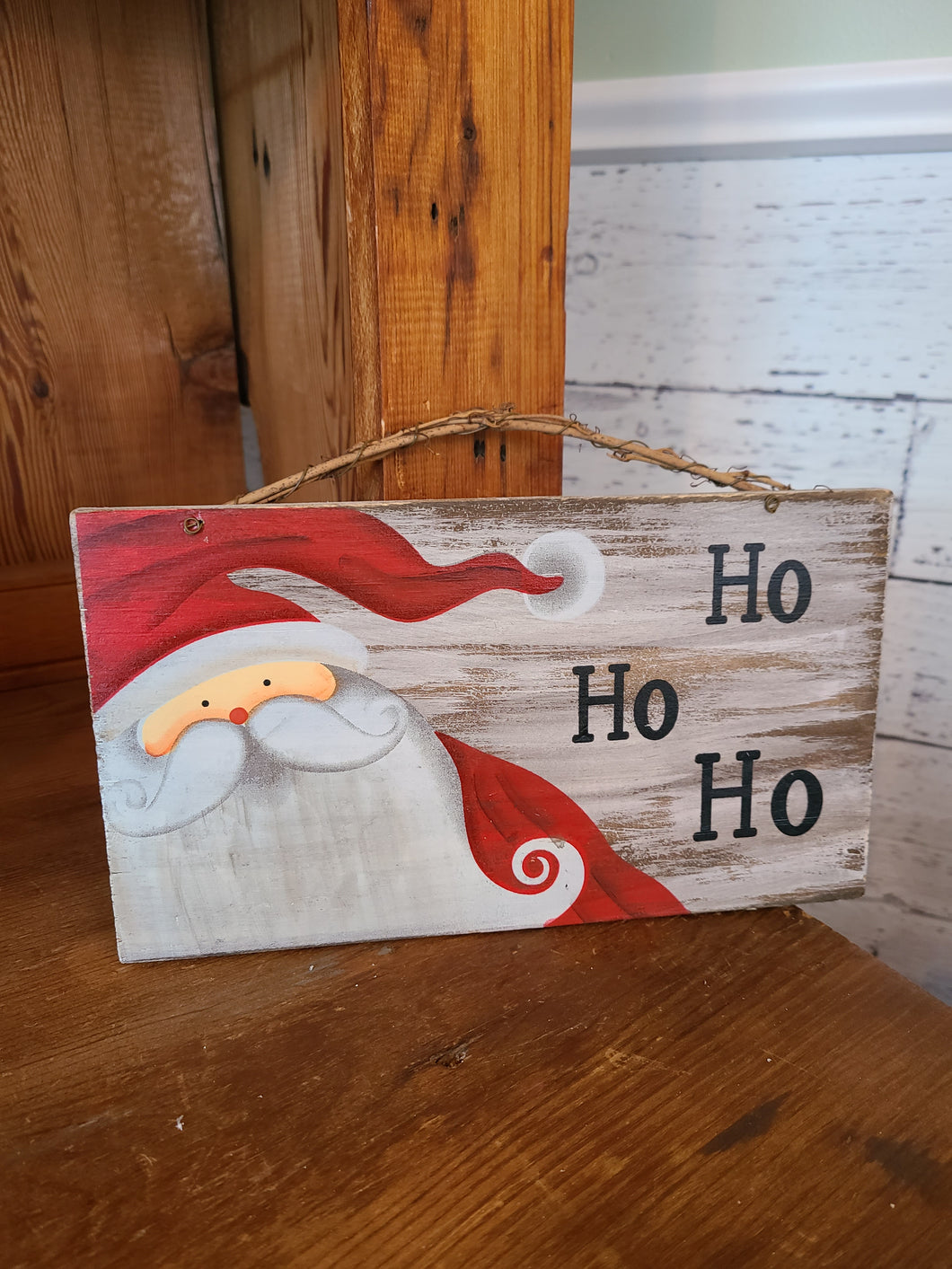 Wooden Santa and Snowman Boards