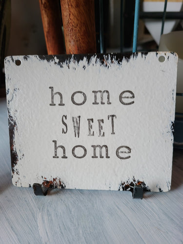 Home Sweet Home Metal Key Holder