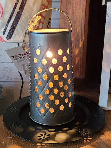 Cheese Grater Table Lamp