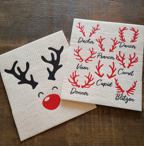 Christmas Swedish Dishcloths