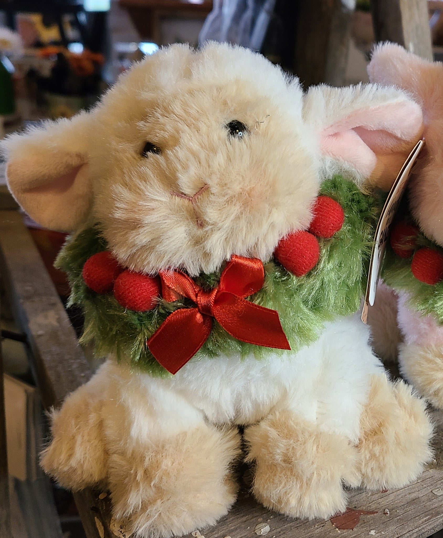 Rustic Plush Barnyard Plush Holiday Animals – Vintage Rustic Decor