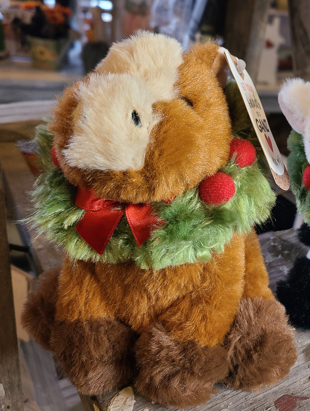 Rustic Plush Barnyard Plush Holiday Animals – Vintage Rustic Decor
