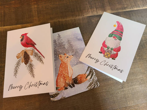 Water Colour Christmas Cards