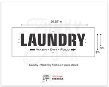 Laundry Stencil
